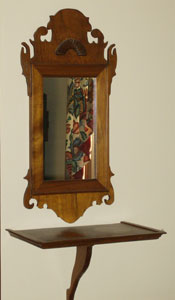 Wallnut Mirror