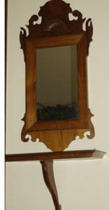 Walnut Mirror